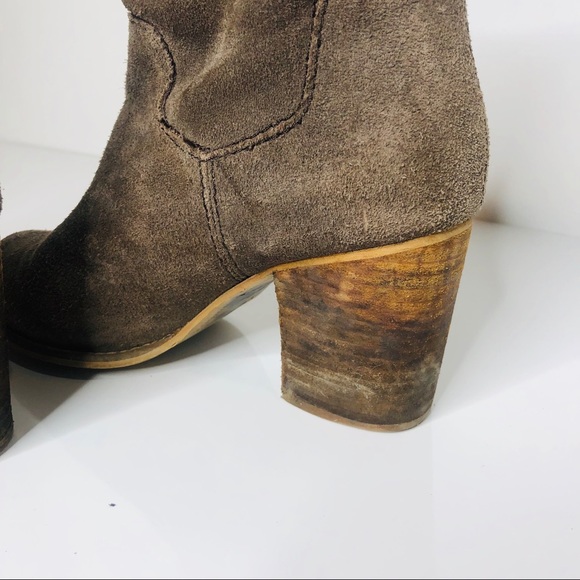 Splendid Suede Leather Ankle Boots 7 1/2 - Picture 5 of 13
